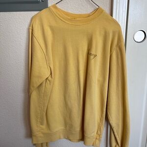 Yellow Crewneck Sweater